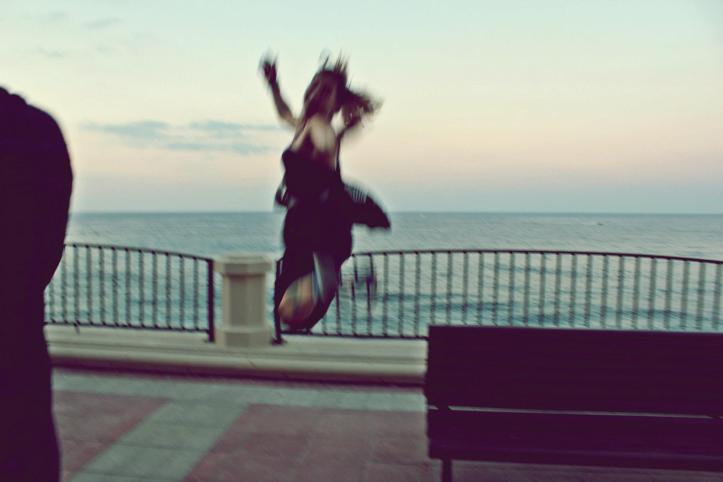 Leap mid DanceWalk Malta