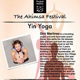 Dini Martinez Yoga at Ahimsa Festival